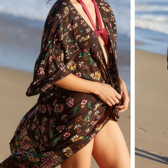 Floral kimono / cover up - Picture 2 of 5